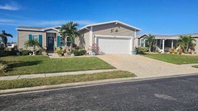 Discover this FULLY FURNISHED 2018 Palm Harbor Ventura home! on The Riverside Golf Club in Florida - for sale on GolfHomes.com, golf home, golf lot