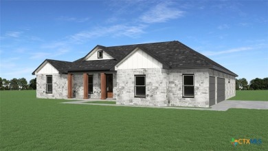 The Longhorn floorplan is spacious and open with patio and porch on Delaware Springs Golf Course in Texas - for sale on GolfHomes.com, golf home, golf lot