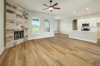 The Longhorn floorplan is spacious and open with patio and porch on Delaware Springs Golf Course in Texas - for sale on GolfHomes.com, golf home, golf lot