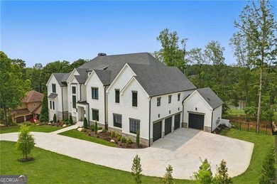 Welcome to a statement home in the prestigious Echelon community on Echelon Golf Club in Georgia - for sale on GolfHomes.com, golf home, golf lot