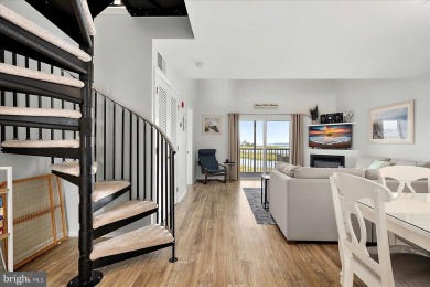 Direct bay views abound from this beautiful 2-story condo in on Bethany Bay Golf Club in Delaware - for sale on GolfHomes.com, golf home, golf lot