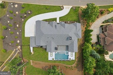 Welcome to a statement home in the prestigious Echelon community on Echelon Golf Club in Georgia - for sale on GolfHomes.com, golf home, golf lot