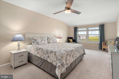 Direct bay views abound from this beautiful 2-story condo in on Bethany Bay Golf Club in Delaware - for sale on GolfHomes.com, golf home, golf lot