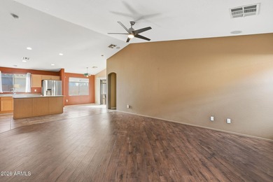 Immaculate 4-bedroom residence featuring an inviting open floor on Dave White Reg Park and Golf Course in Arizona - for sale on GolfHomes.com, golf home, golf lot