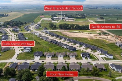 Nestled within an up-and-coming, expanding development in West on Fox Run Golf and Country Club in Iowa - for sale on GolfHomes.com, golf home, golf lot