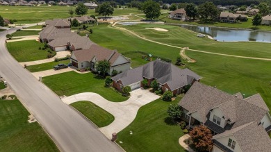 Elegant One-Level Home on the Golf Course in Sage Meadows on Sage Meadows Golf Course in Arkansas - for sale on GolfHomes.com, golf home, golf lot