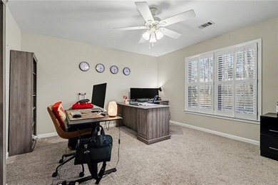 Stunning traditional brick-front home with exceptional curb on Heritage Golf Links in Georgia - for sale on GolfHomes.com, golf home, golf lot