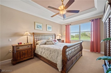 Sweeping golf course views and spectacular sunsets await at on Pelican Preserve Golf Club in Florida - for sale on GolfHomes.com, golf home, golf lot