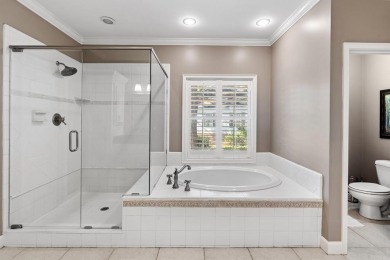 Discover this beautiful brick home situated on a spacious corner on Stone Creek Golf Club in Georgia - for sale on GolfHomes.com, golf home, golf lot