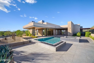 Newly completed, this 4 bedroom, 4.5 bath residence in Desert on Desert Mountain Golf Club - Renegade Course in Arizona - for sale on GolfHomes.com, golf home, golf lot