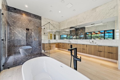 Newly completed, this 4 bedroom, 4.5 bath residence in Desert on Desert Mountain Golf Club - Renegade Course in Arizona - for sale on GolfHomes.com, golf home, golf lot