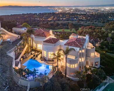 SWEEPING QUEEN'S NECKLACE VIEW and TENNIS COURT ESTATE- Perched on Palos Verdes Golf Club in California - for sale on GolfHomes.com, golf home, golf lot