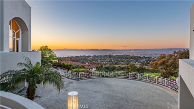 SWEEPING QUEEN'S NECKLACE VIEW and TENNIS COURT ESTATE- Perched on Palos Verdes Golf Club in California - for sale on GolfHomes.com, golf home, golf lot