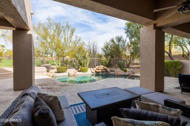 Live like you're on vacation in this stunning golf course home on Troon North Golf Club  in Arizona - for sale on GolfHomes.com, golf home, golf lot