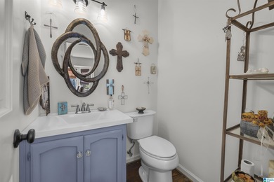 The Beautiful *COTTAGE ON THE COURSE* can now be yours. Located on Inverness Country Club in Alabama - for sale on GolfHomes.com, golf home, golf lot