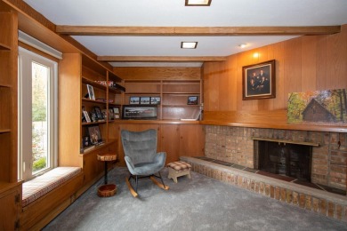 Architect Frank Lloyd Wright would be proud of this Mid-century on Battle Creek Country Club in Michigan - for sale on GolfHomes.com, golf home, golf lot