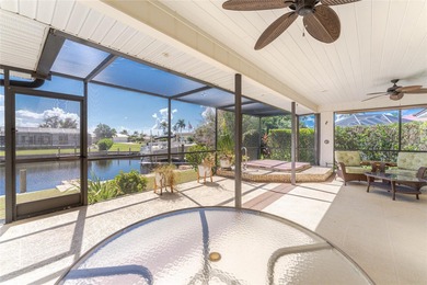 Waterfront home in Punta Gorda Isles! 3/2/2 split floorplan on Saint Andrews South Golf Club in Florida - for sale on GolfHomes.com, golf home, golf lot