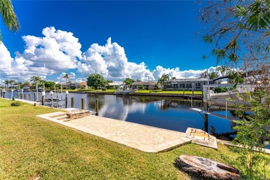 Waterfront home in Punta Gorda Isles! 3/2/2 split floorplan on Saint Andrews South Golf Club in Florida - for sale on GolfHomes.com, golf home, golf lot