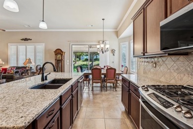 This delightful 2-bedroom home with a study and 2.5 baths is on Wildhorse Golf Club of Robson Ranch in Texas - for sale on GolfHomes.com, golf home, golf lot