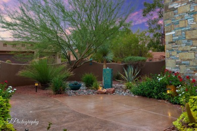 Don't miss seeing this amazing custom home built with attention on Entrada at Snow Canyon in Utah - for sale on GolfHomes.com, golf home, golf lot
