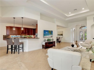 Welcome to a meticulously maintained home in the prestigious on Estero Country Club in Florida - for sale on GolfHomes.com, golf home, golf lot