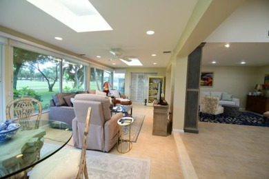 Stunning well-maintained 2 bedroom plus office/bedroom 0n large on Hunters Run Golf and Country Club in Florida - for sale on GolfHomes.com, golf home, golf lot