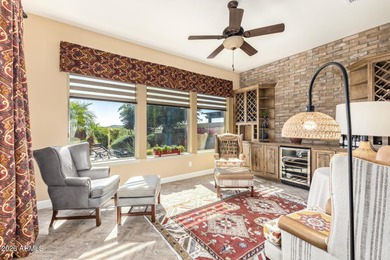 Stunning, barely lived-in home designed for seamless on Estrella Mountain Ranch Golf Course in Arizona - for sale on GolfHomes.com, golf home, golf lot