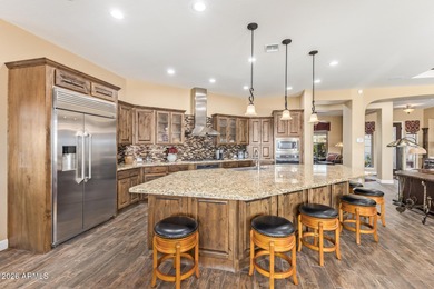 Stunning, barely lived-in home designed for seamless on Estrella Mountain Ranch Golf Course in Arizona - for sale on GolfHomes.com, golf home, golf lot