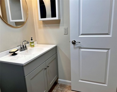 NOT in a 55+ community, this charming updated 2 bedroom, 2 bath on Bayou Golf Club in Florida - for sale on GolfHomes.com, golf home, golf lot