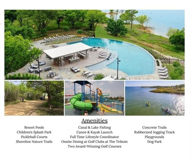 Welcome to Lakeside Luxury in The Tribute's Exclusive Waterford on The Tribute At the Colony in Texas - for sale on GolfHomes.com, golf home, golf lot