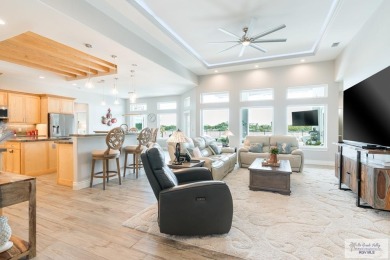 Spacious garage is 1242 sq ft which includes two car garage (24 on South Padre Island Golf Club in Texas - for sale on GolfHomes.com, golf home, golf lot