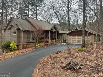 Tucked away in the serene beauty of Big Canoe, this heavily on Big Canoe Golf Club - Cherokee in Georgia - for sale on GolfHomes.com, golf home, golf lot