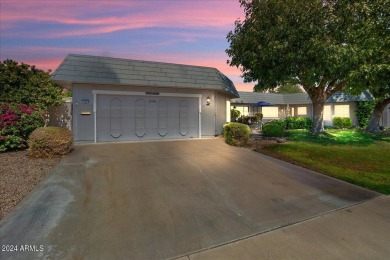 This lovely two bedroom two bath patio home located in the heart on Sun City Riverview Golf Course in Arizona - for sale on GolfHomes.com, golf home, golf lot