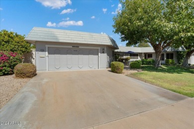 This lovely two bedroom two bath patio home located in the heart on Sun City Riverview Golf Course in Arizona - for sale on GolfHomes.com, golf home, golf lot