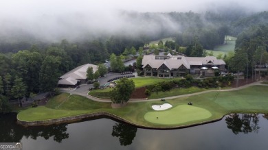 This gently sloping ~3/4-acre homesite is perfectly positioned on Big Canoe Golf Club - Cherokee in Georgia - for sale on GolfHomes.com, golf home, golf lot