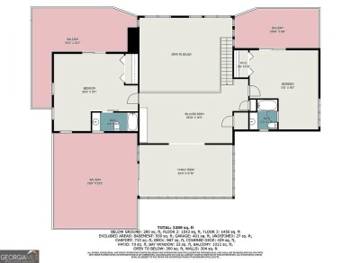 This home is at an elevation of 3200 ft sitting above clouds! on Sky Valley Resort and Country Club in Georgia - for sale on GolfHomes.com, golf home, golf lot