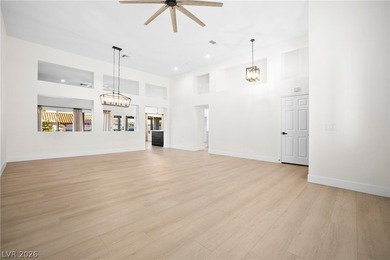 This beautifully renovated Santa Paula model in desirable Sun on Highland Falls Golf Club in Nevada - for sale on GolfHomes.com, golf home, golf lot