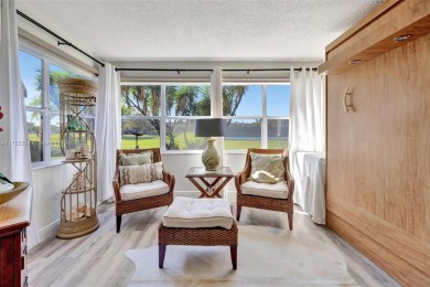 Stunning 1-bedroom, 1.5-bathroom ground-floor unit with a on Sunrise Lakes Phase III in Florida - for sale on GolfHomes.com, golf home, golf lot