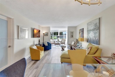 Stunning 1-bedroom, 1.5-bathroom ground-floor unit with a on Sunrise Lakes Phase III in Florida - for sale on GolfHomes.com, golf home, golf lot