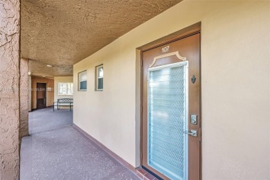 Stunning 1-bedroom, 1.5-bathroom ground-floor unit with a on Sunrise Lakes Phase III in Florida - for sale on GolfHomes.com, golf home, golf lot