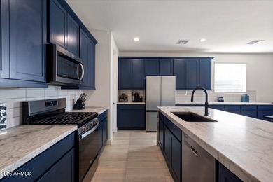 Welcome to this stunning 3-bedroom plus office Bluemont floor on Sterling Grove Golf & Country Club in Arizona - for sale on GolfHomes.com, golf home, golf lot