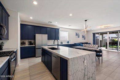 Welcome to this stunning 3-bedroom plus office Bluemont floor on Sterling Grove Golf & Country Club in Arizona - for sale on GolfHomes.com, golf home, golf lot