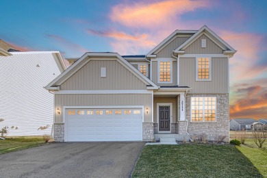 PREMIUM LOT | CONTINENTAL PLAN | SUN ROOM EXTENSION | POND VIEWS on Boulder Ridge Country Club in Illinois - for sale on GolfHomes.com, golf home, golf lot