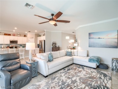 This gorgeous Roma design, built in 2019, is move-in ready! Upon on Pelican Preserve Golf Club in Florida - for sale on GolfHomes.com, golf home, golf lot