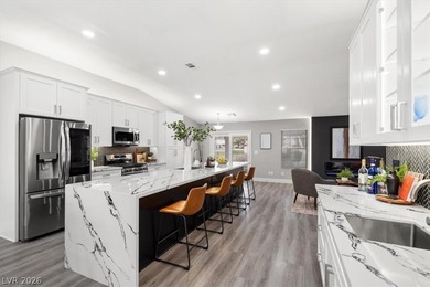 **FULLY REMODELED, MODERN 1 STORY HOME ON THE GOLF on Los Prados Golf Course in Nevada - for sale on GolfHomes.com, golf home, golf lot