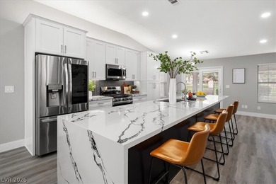 **FULLY REMODELED, MODERN 1 STORY HOME ON THE GOLF on Los Prados Golf Course in Nevada - for sale on GolfHomes.com, golf home, golf lot