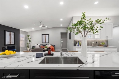 **FULLY REMODELED, MODERN 1 STORY HOME ON THE GOLF on Los Prados Golf Course in Nevada - for sale on GolfHomes.com, golf home, golf lot