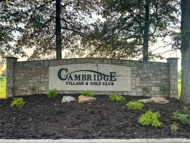 Great Building Lot in Cambridge Village - Looking for the on Cambridge Golf Club in Indiana - for sale on GolfHomes.com, golf home, golf lot