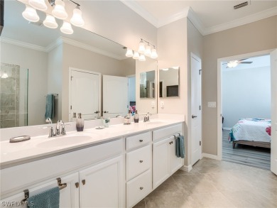 This gorgeous Roma design, built in 2019, is move-in ready! Upon on Pelican Preserve Golf Club in Florida - for sale on GolfHomes.com, golf home, golf lot