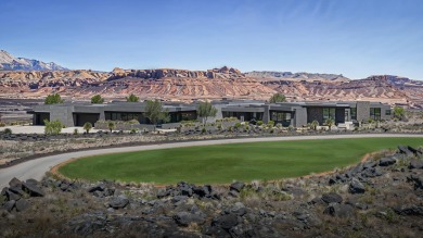 Experience unmatched luxury in this extraordinary custom home on Entrada at Snow Canyon in Utah - for sale on GolfHomes.com, golf home, golf lot